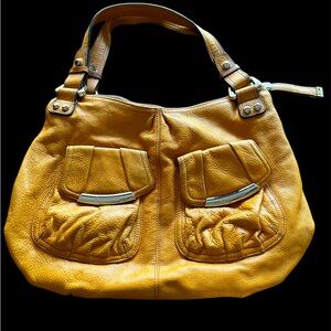 B. Makowsky leather handbag
